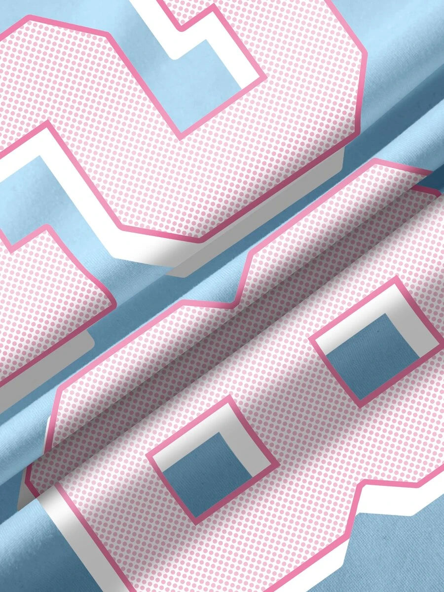 Muška majica American Street Flame Jersey sa digitalnim elementima