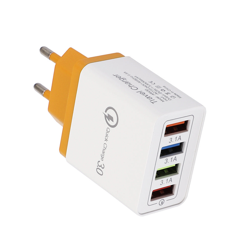 USB Quick Charge 3.0 – 4-portni adapter za telefon i tablet