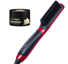 Home automatic adjustable temperature red hair straightener