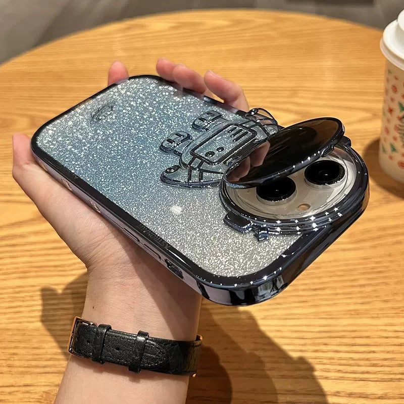 Glitter Astronaut Maska za mobilni