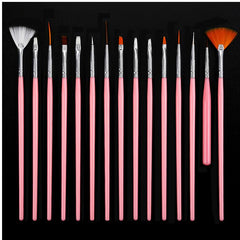 Set četkica za nail art
