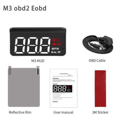 M3 Car OBD2 GPS displej