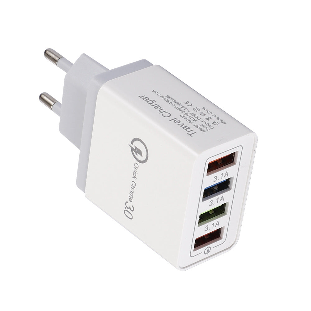 USB Quick Charge 3.0 – 4-portni adapter za telefon i tablet