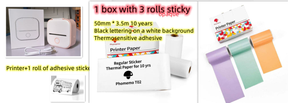 Portable Mini termalni Printer