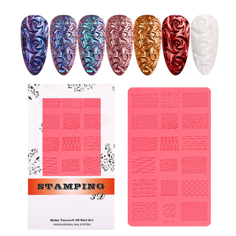Nail Art Silikonski 3D printer