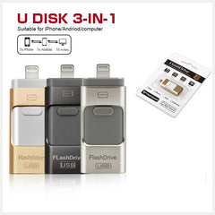 Tri u jednom OTG USB fleš disk