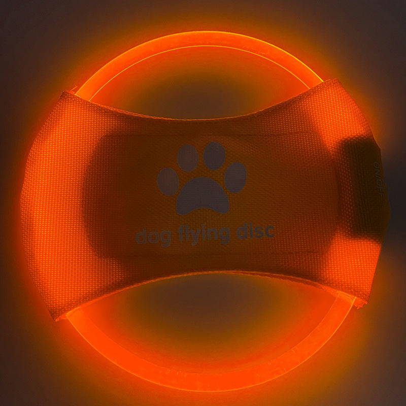 LED leteći disk za pse