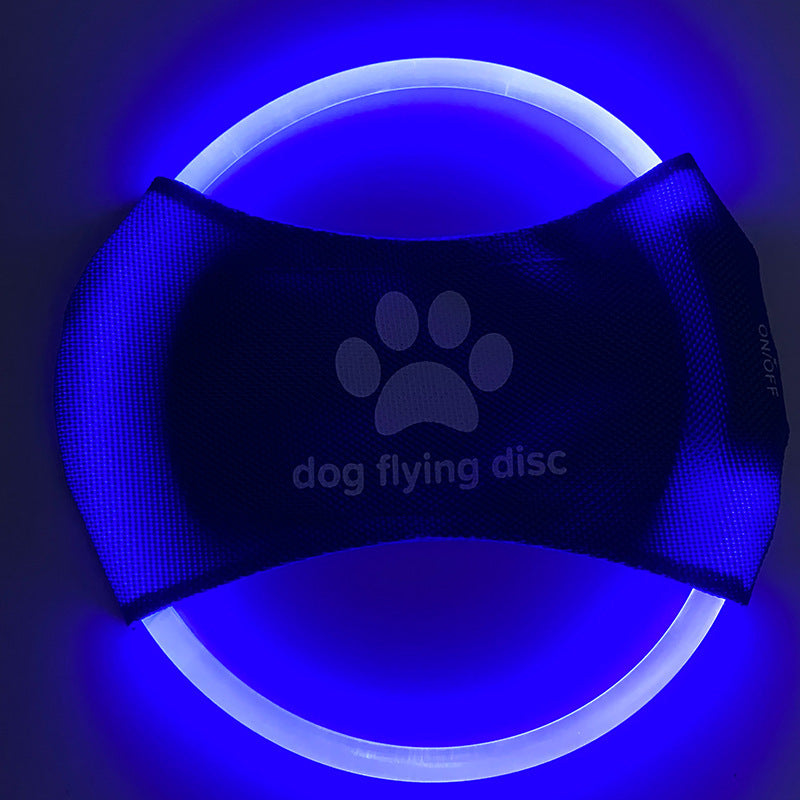 LED leteći disk za pse
