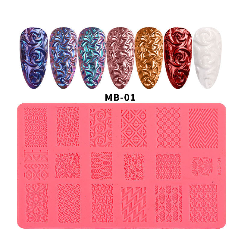 Nail Art Silikonski 3D printer