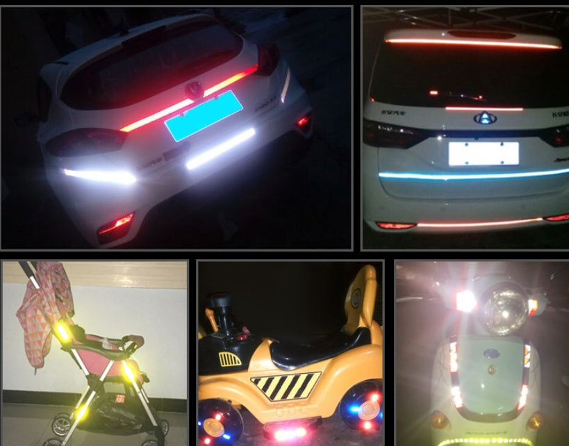 Reflektujuće nalepnice za automobile, motocikle i bicikle