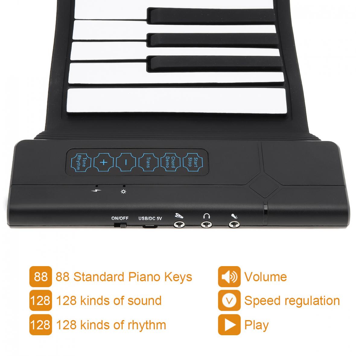 Roll Up Piano 88 dirki