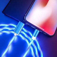 Flowing Light Magnetic Streamer  Kabl– kompatibilan sa Apple, Android i Type-C uređajima