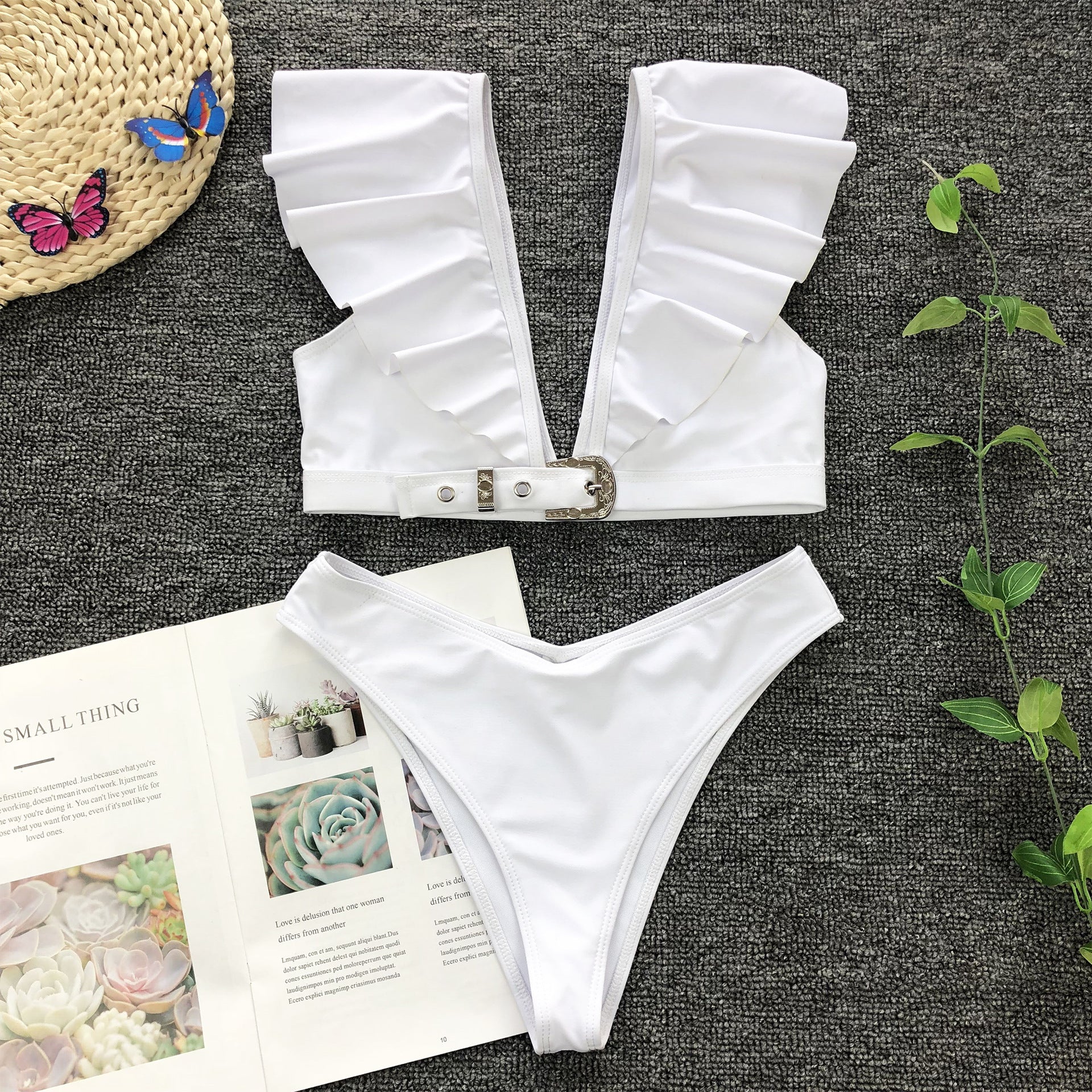 Ruffle bikini