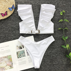 Ruffle bikini