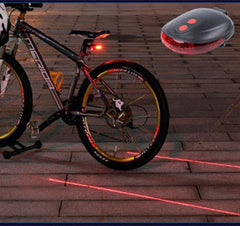 Svetlo za bicikle 5LED  2Laser