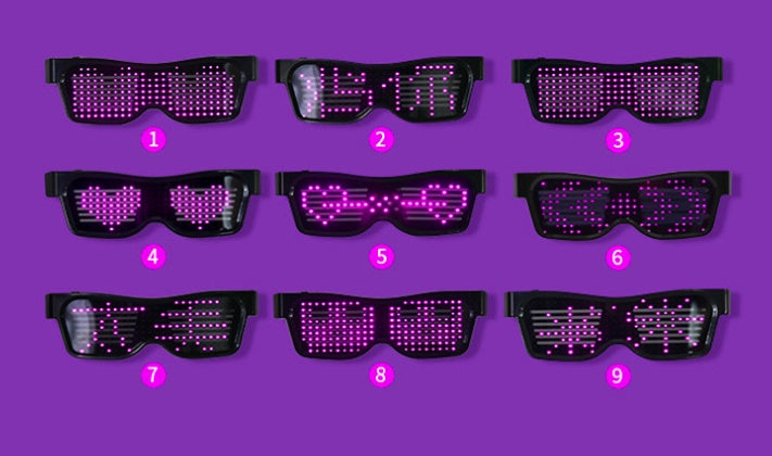 Multicolor Party LED Naočare