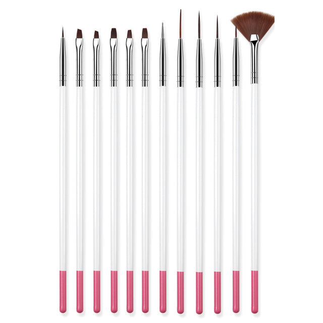 Set četkica za nail art