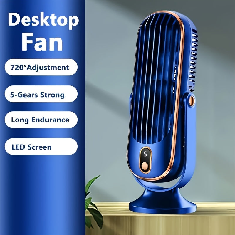 Prenosivi klima uređaj i rashlađivač - Dual motor 5 brzina 720 stepeni okretni rashladni ventilator