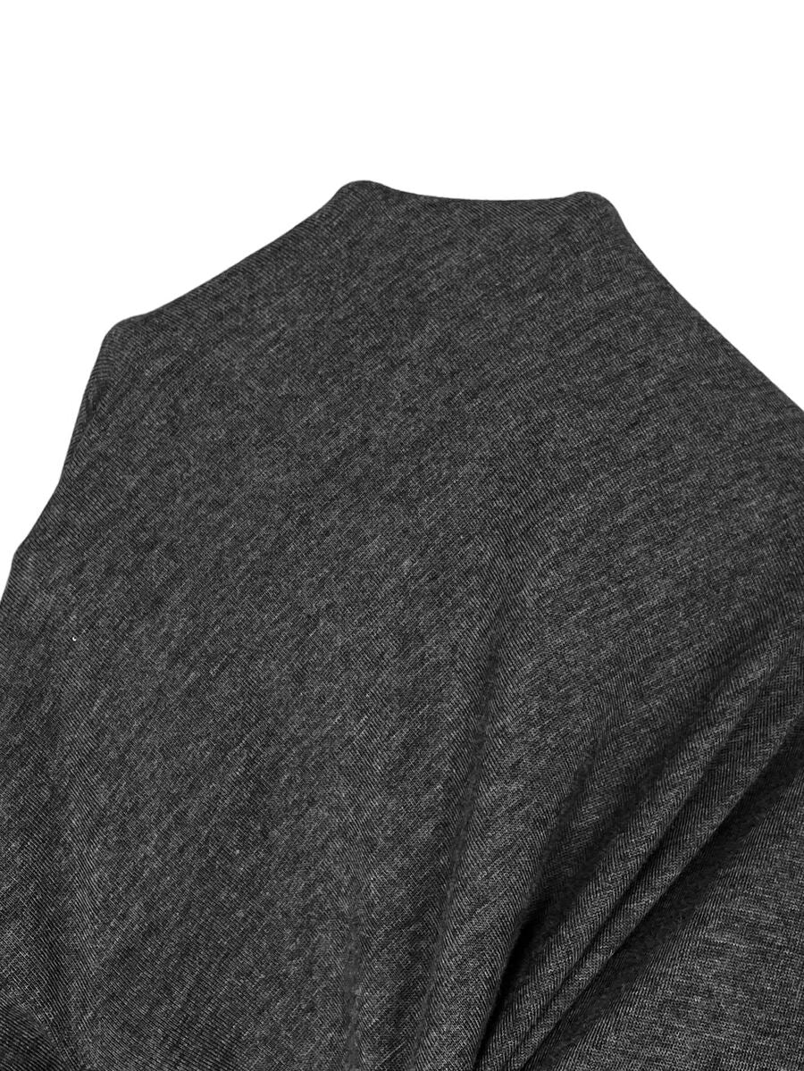 Ženska ležerna haljina plus size, jednobojna, sa okruglim izrezom, kratkim rukavima i džepom