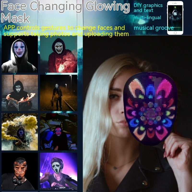 Full Color LED Maska