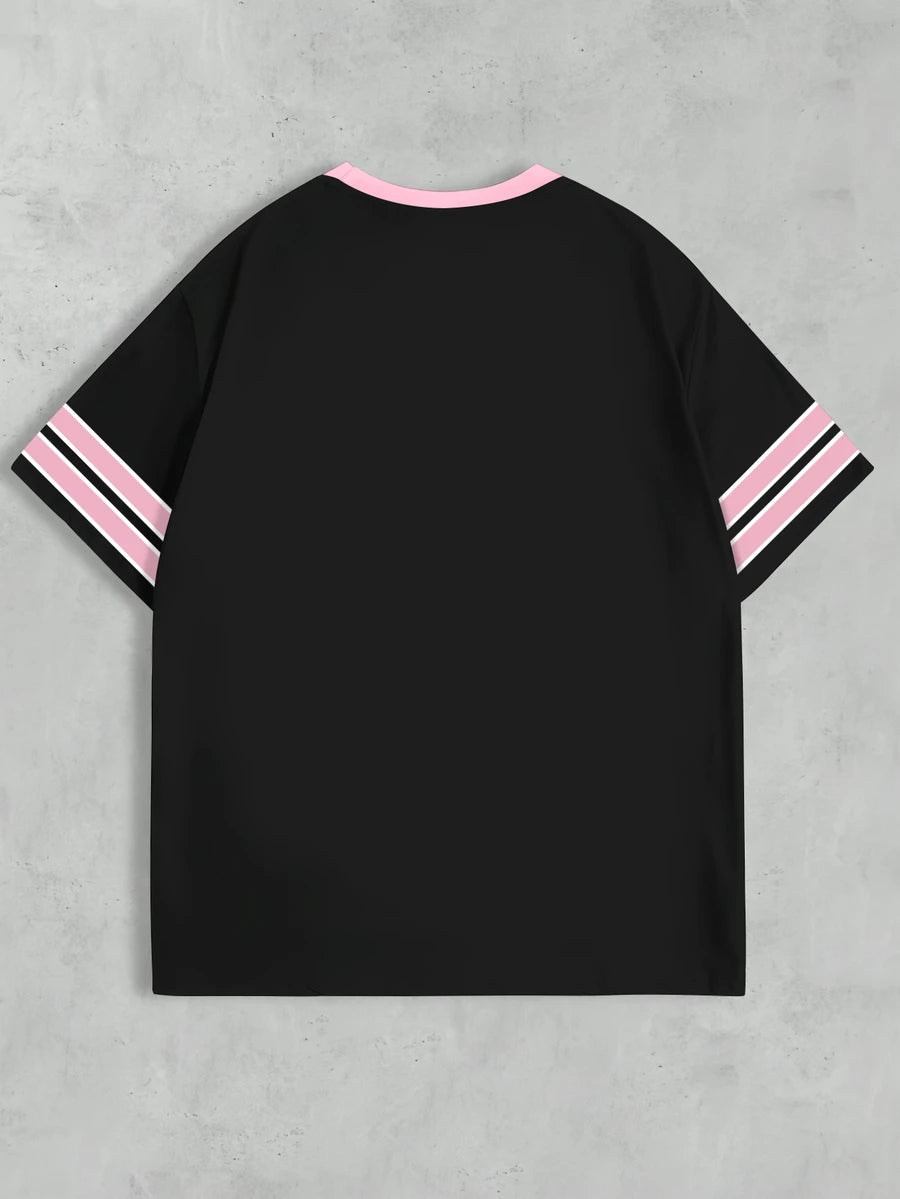 Muška majica American Street Flame Jersey sa digitalnim elementima