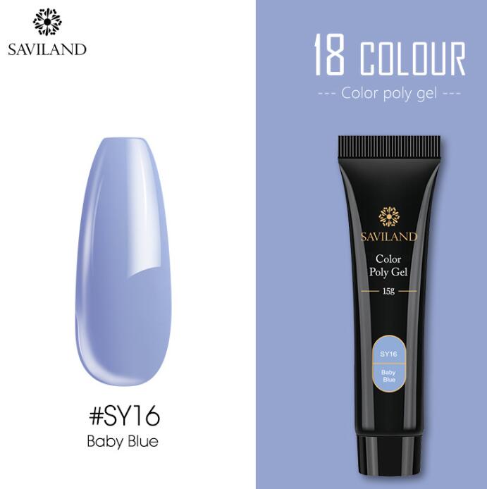 15g nail crystal extension gel