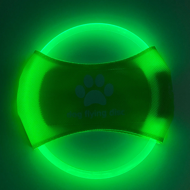 LED leteći disk za pse