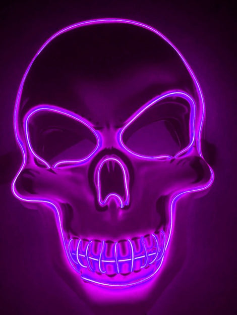 Halloween LED maska