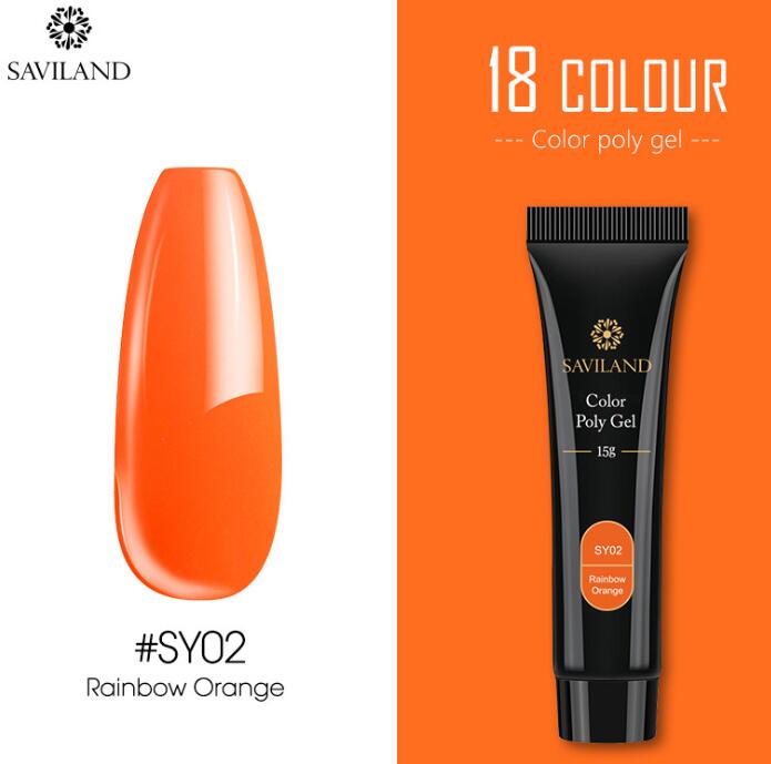 15g nail crystal extension gel