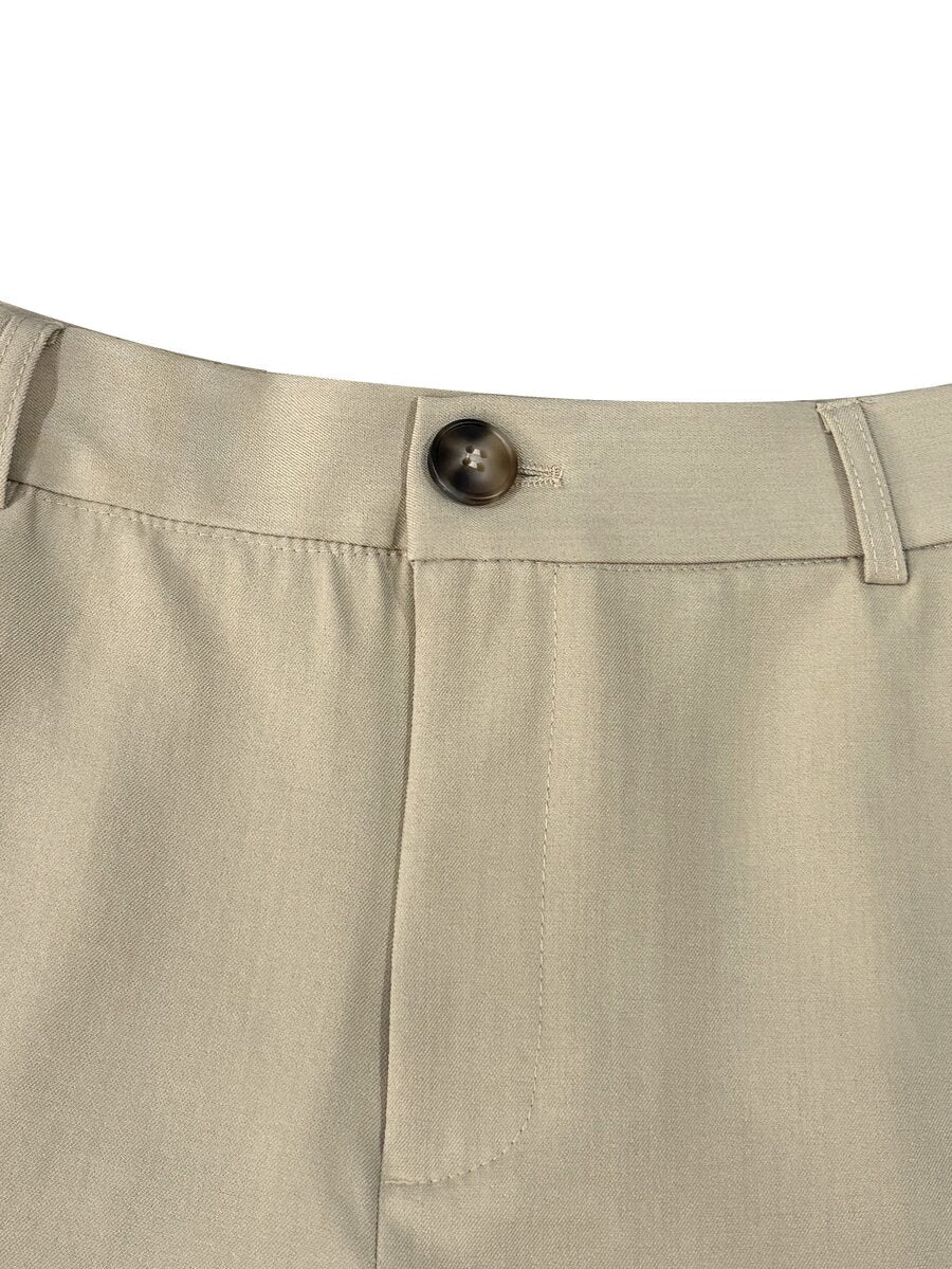 Muški set sako sa prugastim printom  i pantalona za odelo