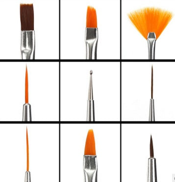 Set četkica za nail art