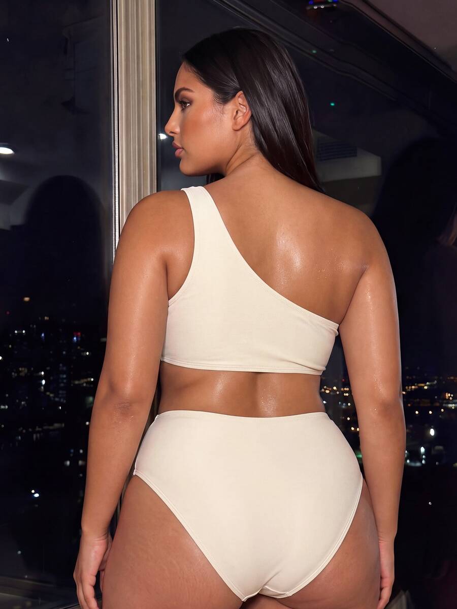 Ženski kupaći bikini set 2 komada plus size