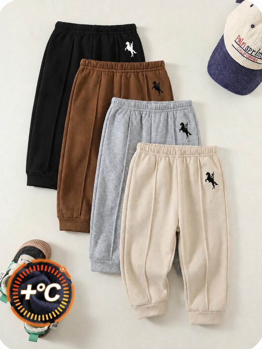 4 kom/set dečije joger pantalone za dečake i devojčice, slatke
