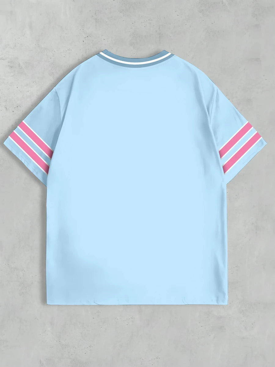 Muška majica American Street Flame Jersey sa digitalnim elementima