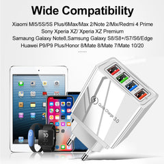 USB Quick Charge 3.0 – 4-portni adapter za telefon i tablet