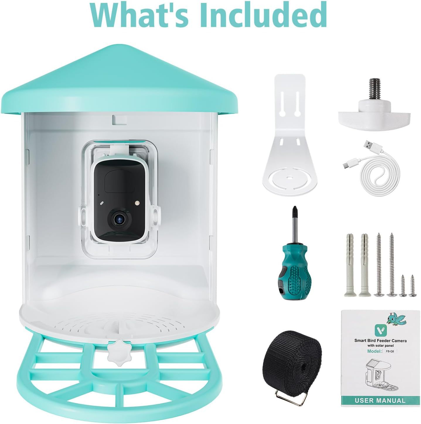 Smart Feeder Wireless Kamera