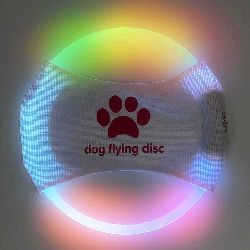 LED leteći disk za pse