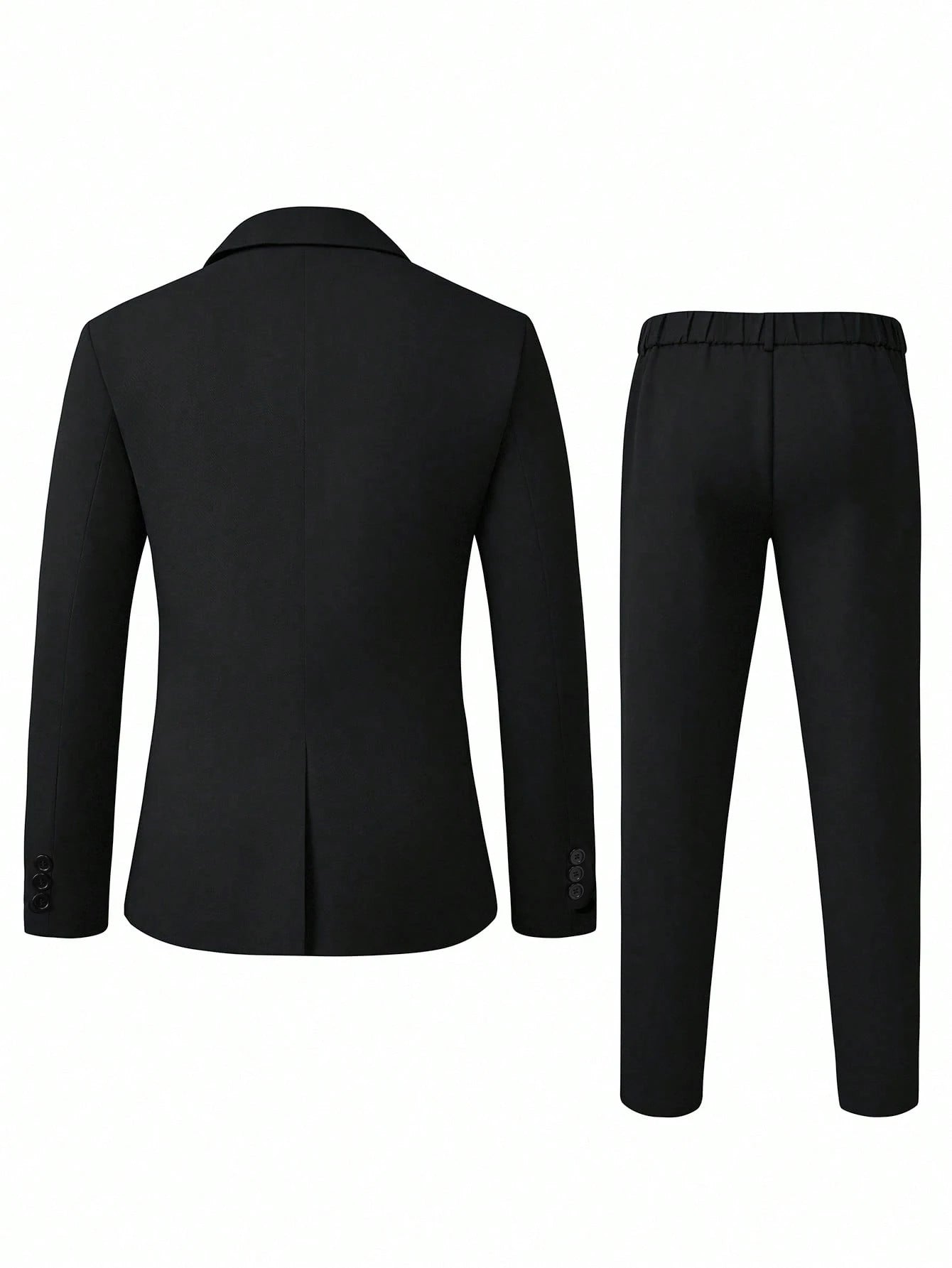 Muški poslovni set sa užim krojem, sako sa špicastim reverima i pantalone
