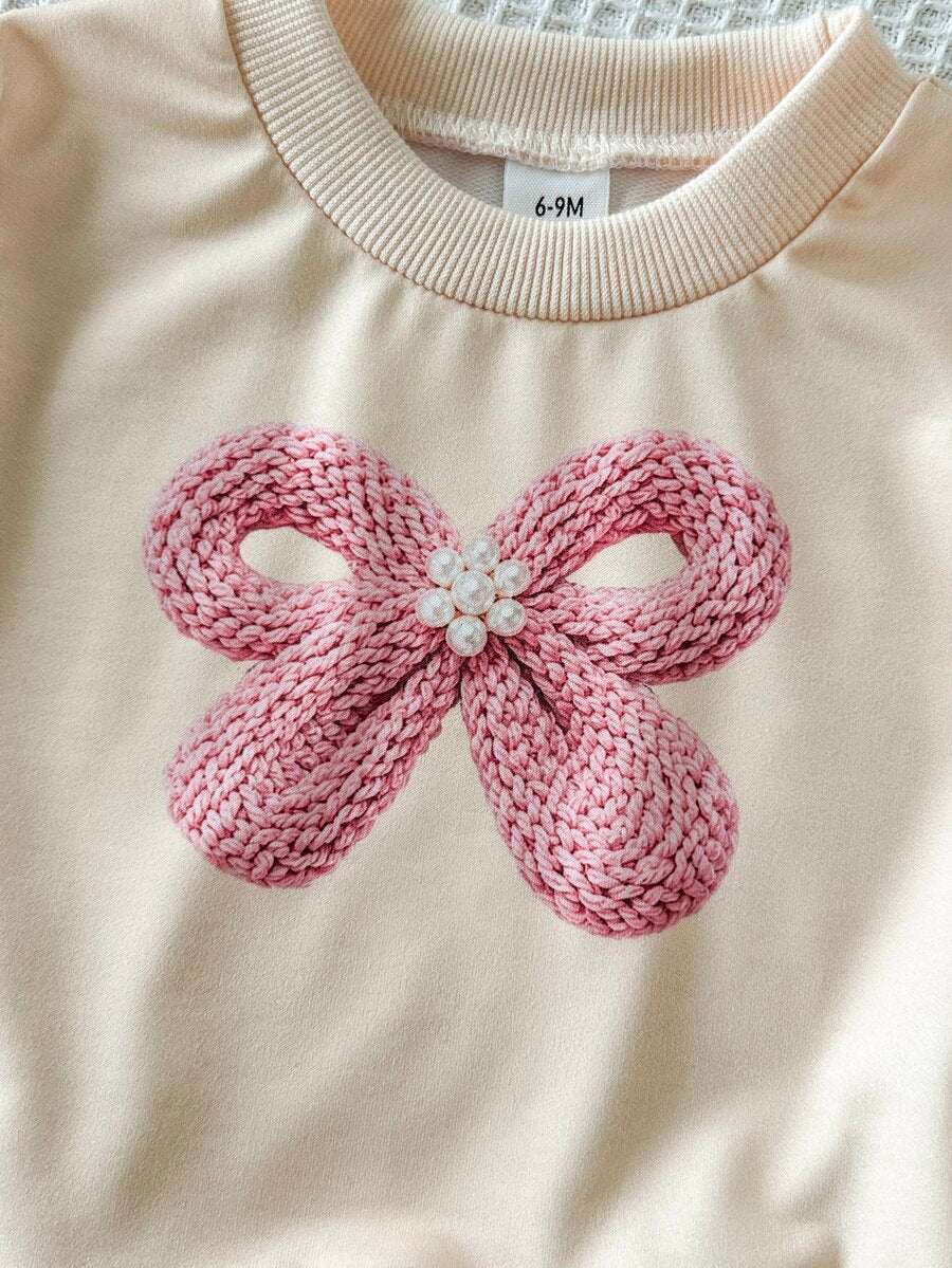 3-delni ležerni set sa leopard printom, srcem i grafikom slova , dugih rukava