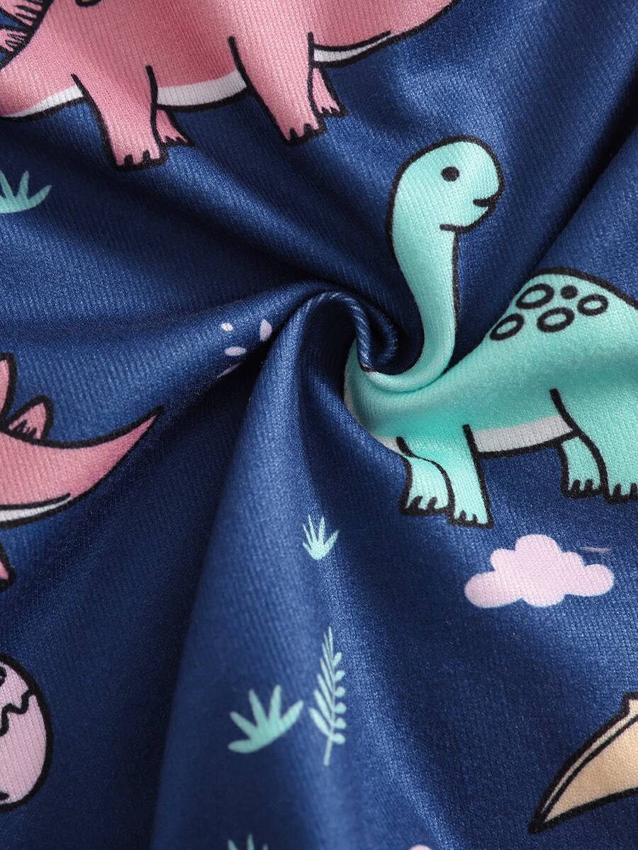 2 kom/set dečiji slatki set sa crtanim printom dinosaura