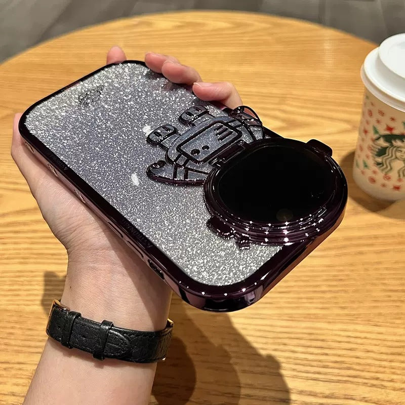 Glitter Astronaut Maska za mobilni