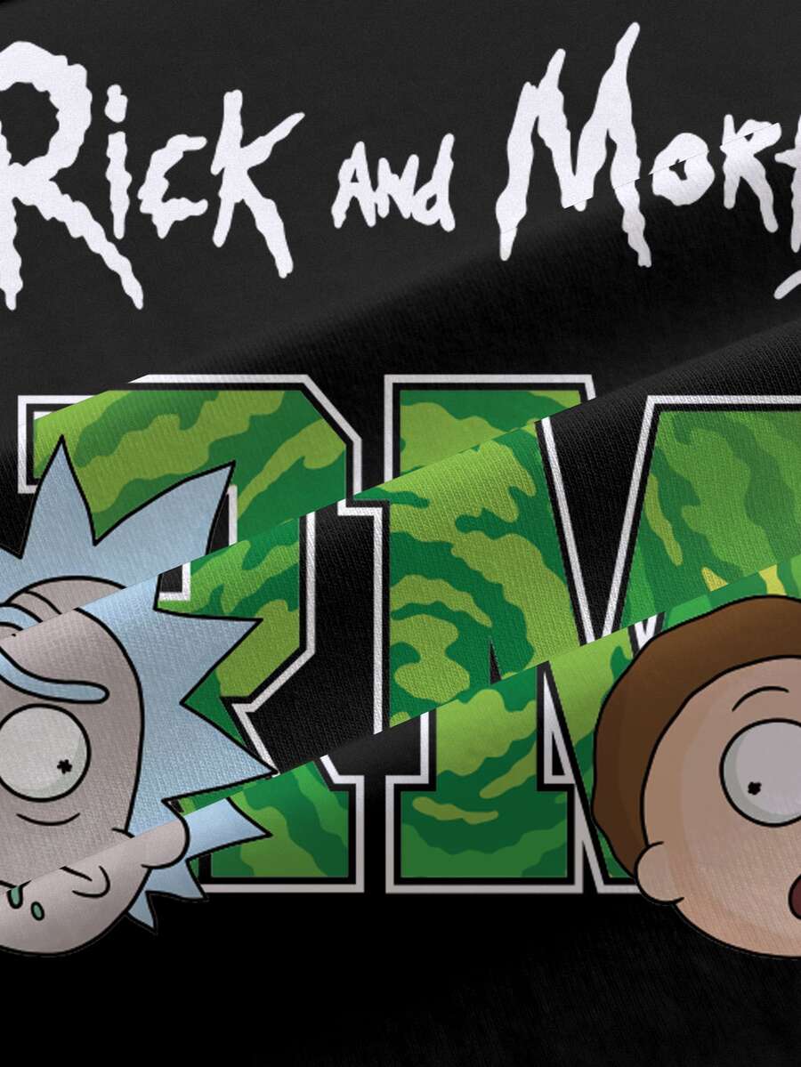 Rick and Morty Muška ležerna majica kratkih rukava