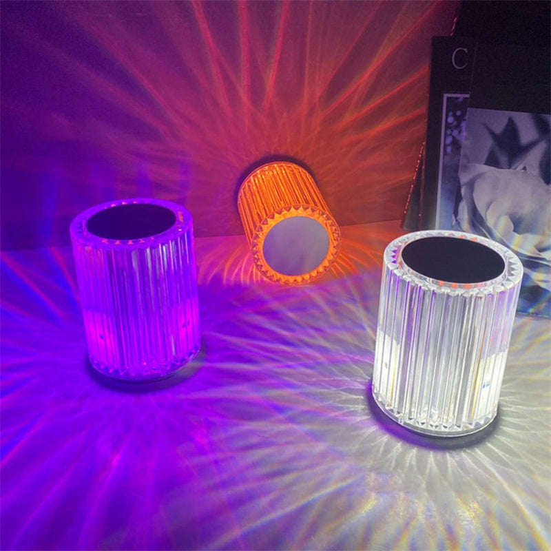 Dekorativna kristalna lampa sa LED osvetljenjem