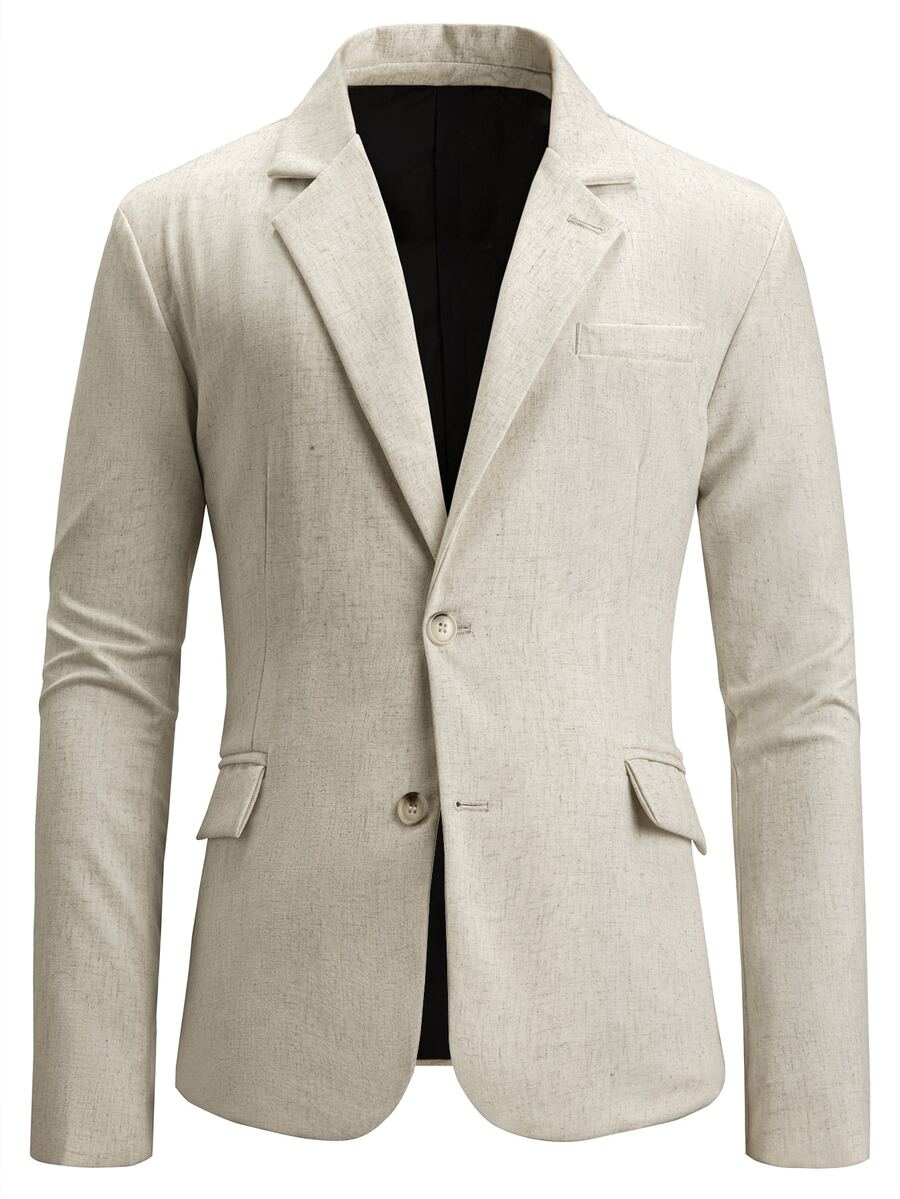 Muški letnji smart casual blejzer, regular fit, dugih rukava