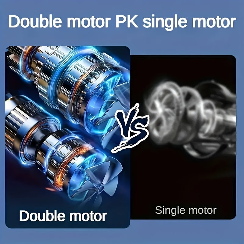 Prenosivi klima uređaj i rashlađivač - Dual motor 5 brzina 720 stepeni okretni rashladni ventilator