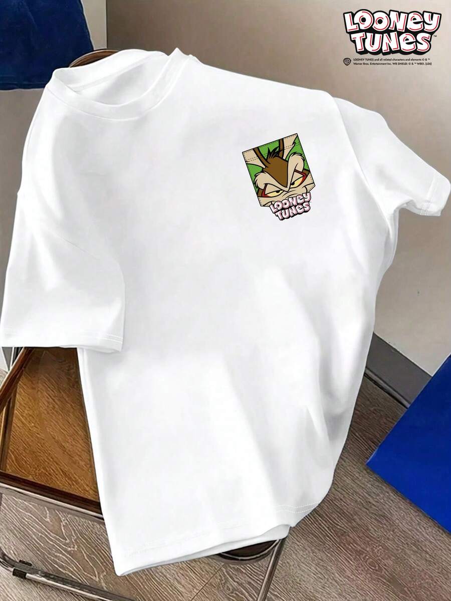 LOONEY TUNES Muška ležerna majica kratkih rukava za svaki dan sa crtanim printom