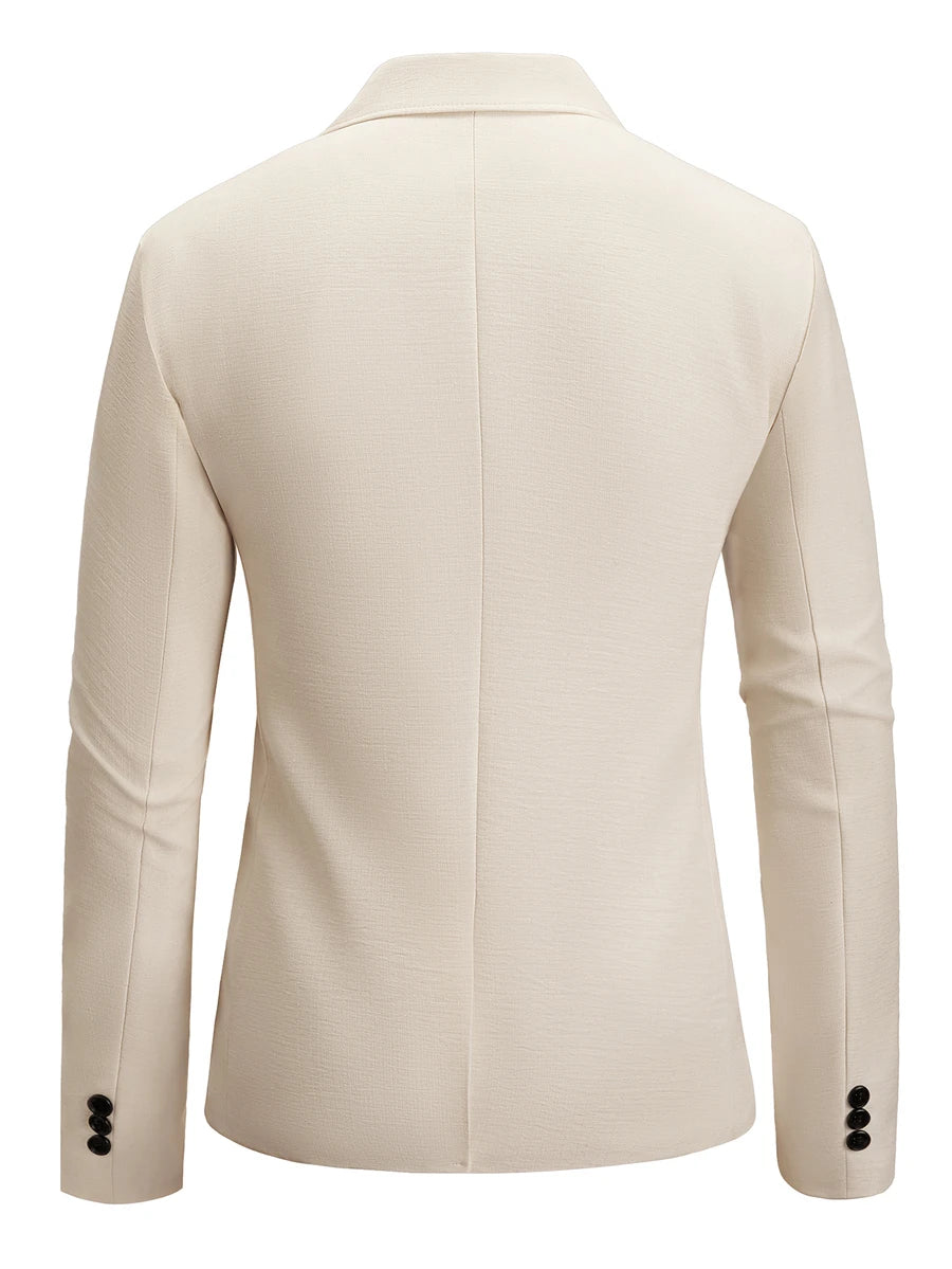 Muški letnji smart casual blejzer, regular fit, dugih rukava
