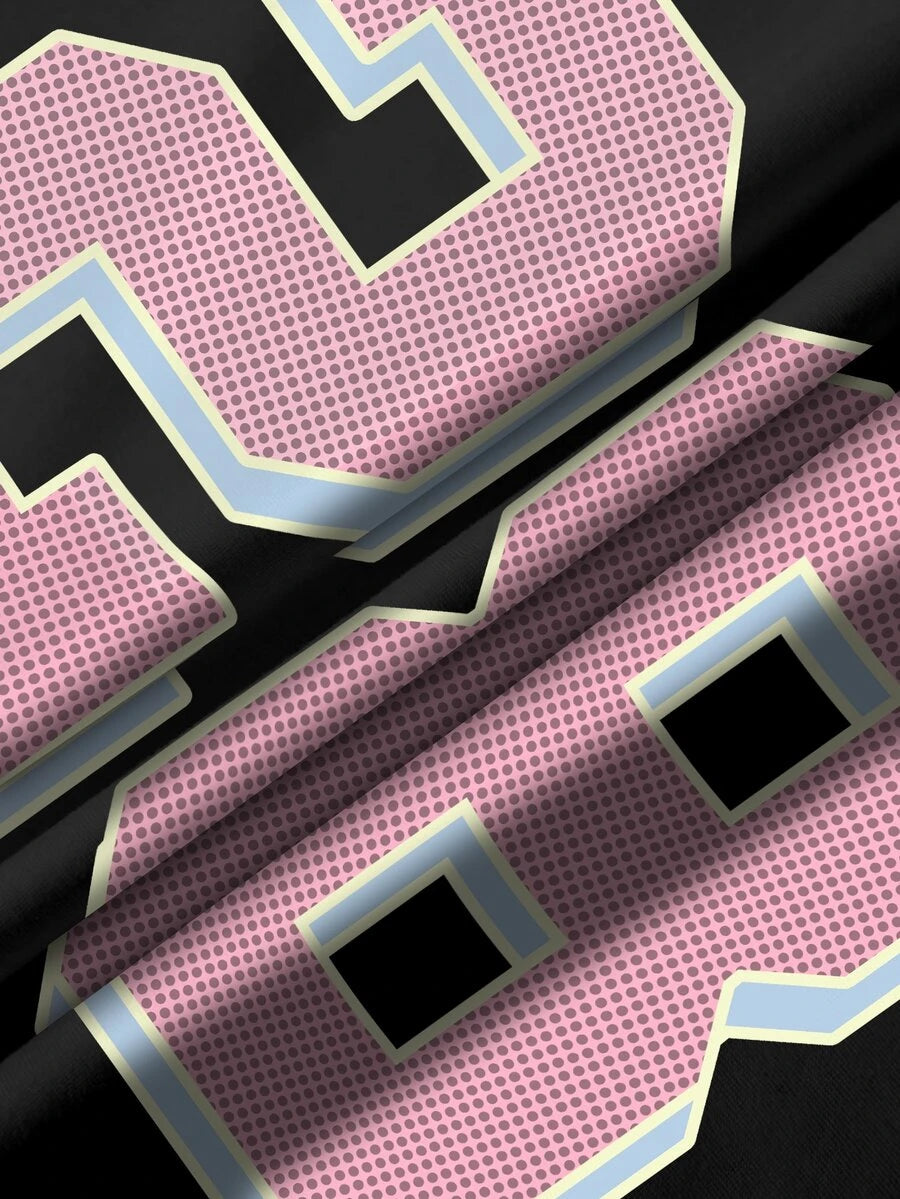 Muška majica American Street Flame Jersey sa digitalnim elementima