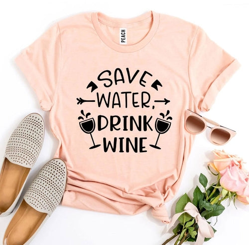 Save Water Drink Wine Majica