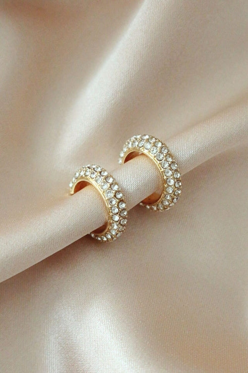 18 K ear cuff sa pavé kubnim cirkonima